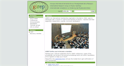 Desktop Screenshot of girep.org